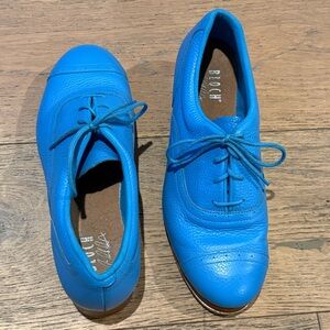 Bloch Jason Samuels Smith Light Blue Pebble Leather Tap Shoes